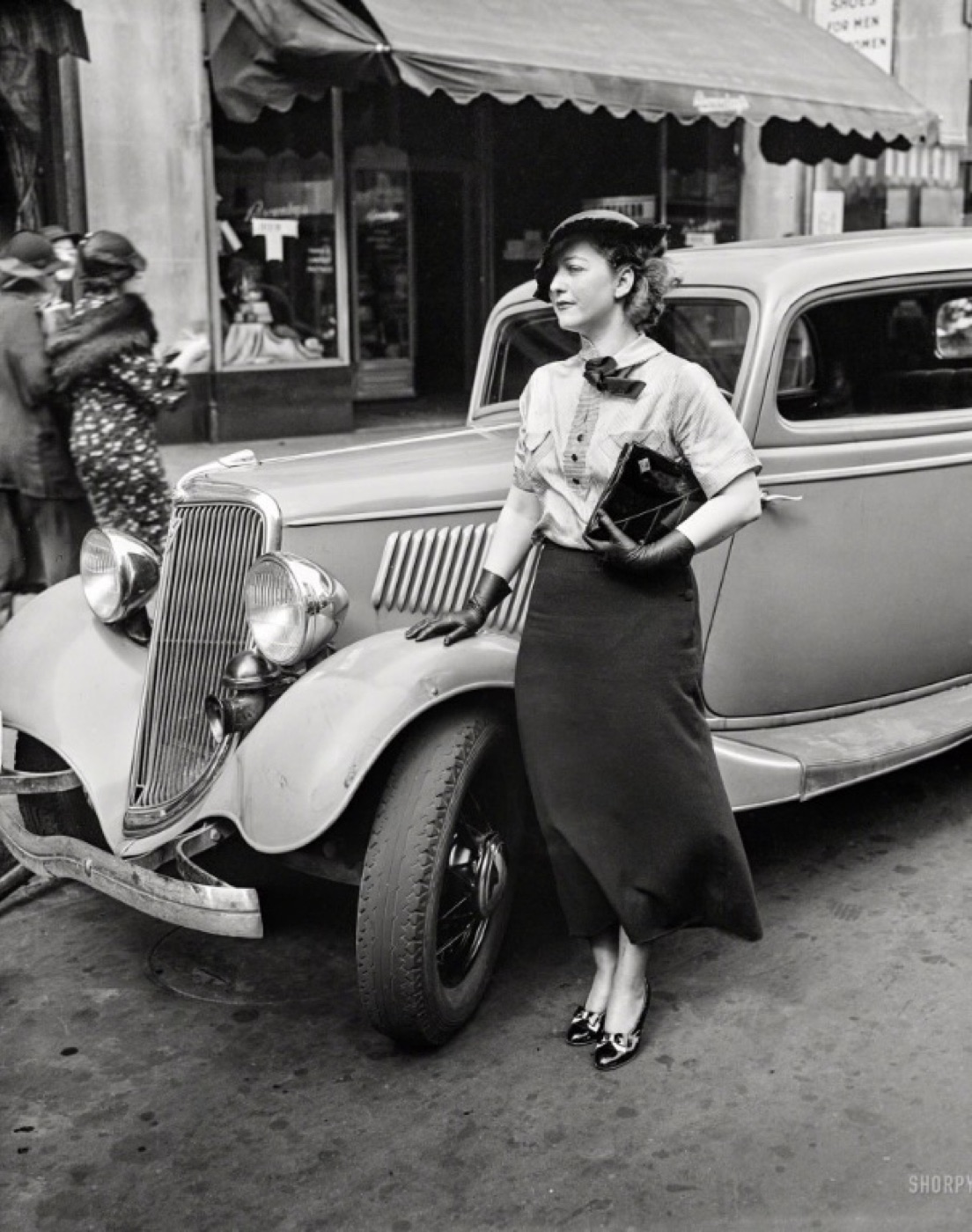 My mother, Dorothy, before I came along. She was the stylish one in the family.