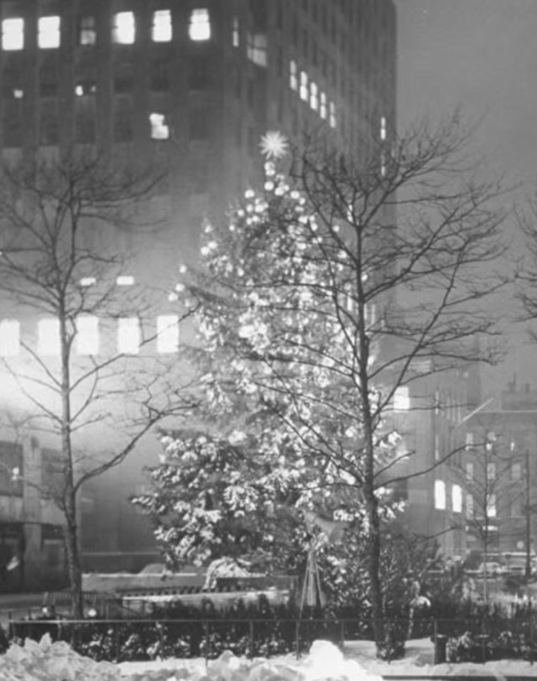 Christmastime downtown. Take your family to see the lights while you can.